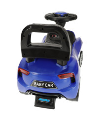 Push car rider with sound and lights blue
