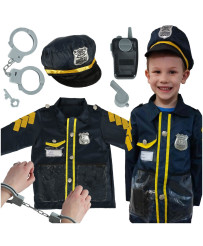 Carnival costume policeman...