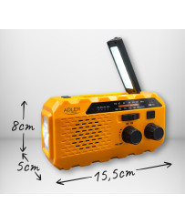 Adler AD 1197 Crank Radio