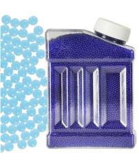 Water hydrogel balls for flower gun blue 250g 50,000pcs. 7-8mm