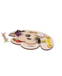 Wooden manipulative board dog 49x37x6,5