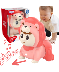 WOOPIE BABY Ползающая детская игрушка с мелодиями, светящаяся интерактивная