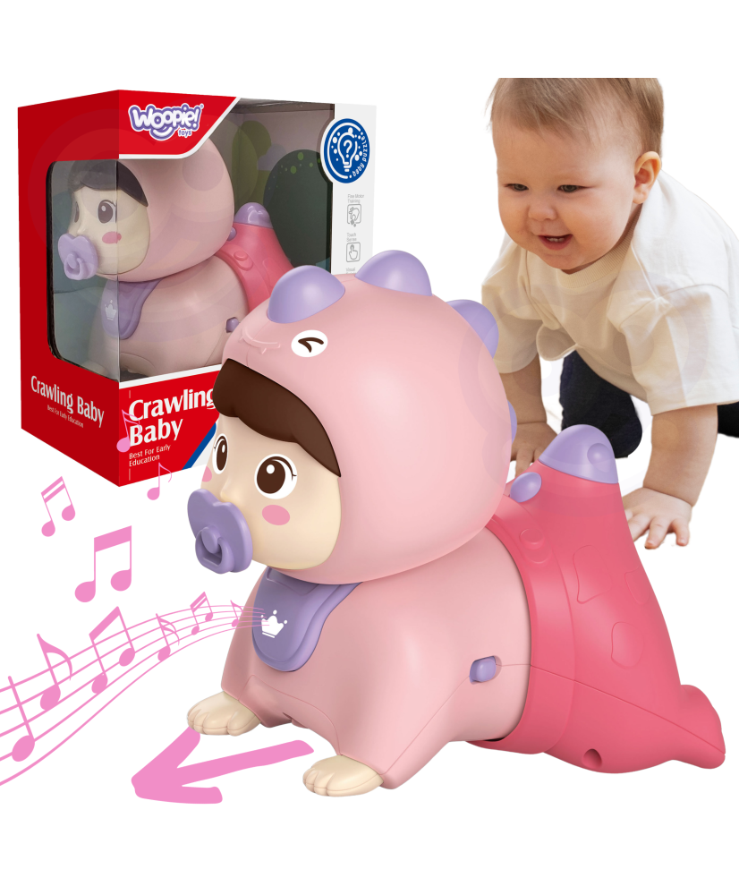 WOOPIE BABY Ползающая детская игрушка с мелодиями и подсветкой