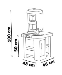 Smoby MiniTefal Electronic Kitchen 27 tarvikut