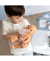 Smoby Baby Care meditsiinikeskus nukuhoolduseks koos elektroonilise tahvelarvutiga + 24 tarvikut.