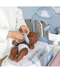 Smoby Baby Care meditsiinikeskus nukuhoolduseks koos elektroonilise tahvelarvutiga + 24 tarvikut.