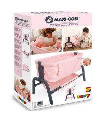 Smoby Кукольная кровать Maxi-Cosi Quinny 38 см с местом для хранения и регулировкой высоты