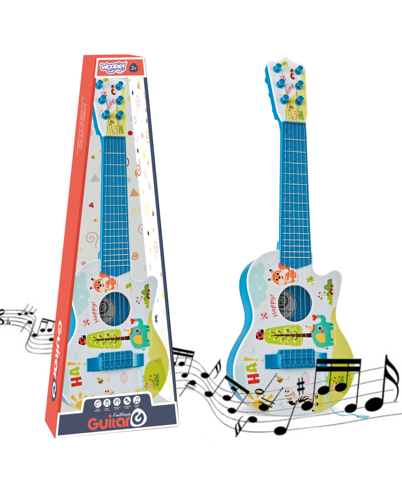 WOOPIE Acoustic Guitar for Children Blue 55 cm