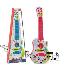 Акустическая гитара WOOPIE для детей, розовая, 55 см