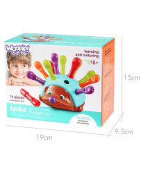 WOOPIE Arcade Game Hedgehog Sorter Montessori Learning Numbers and Colors 4in1
