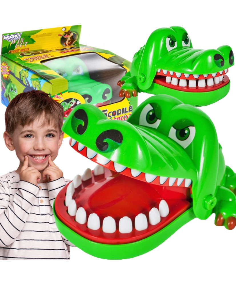 ВУПИ Аркадная игра Крокодил кусает больной зуб у дантиста