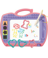 WOOPIE Cyclopedia Color magnetic board + Stamps + Patterns