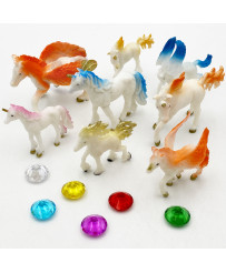 The Unicorn Figure Set is 16 pieces.