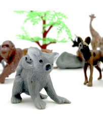Loomade figurite komplekt 15 tükki. - versioon 1
