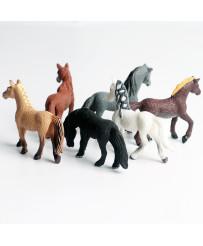 Woopie , set of 16 horse figures .