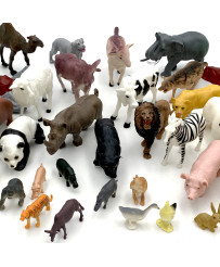 WOOPIE Animal Figurines XXL Set 58 pcs.