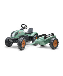FALK Green Lander Pedal Tractor with Trailer for 3 years