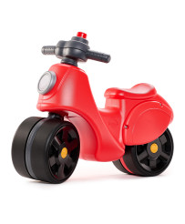 Falk Ride-On Scooter Strada Scooter Red Quiet Tires from 1 year