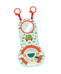 WOOPIE BABY Interactive Steering Wheel For Car Little Driver Set