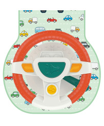 WOOPIE BABY Interactive Steering Wheel For Car Little Driver Set