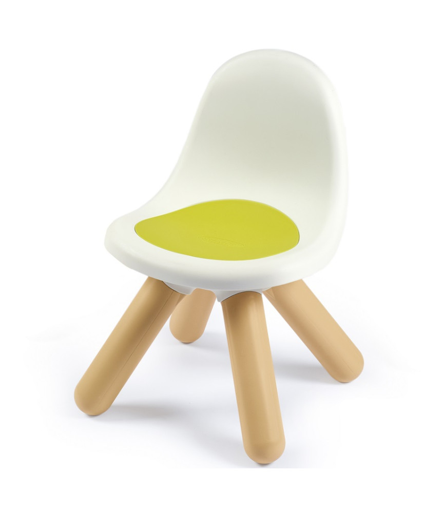 A garden chair with a backrest for the room