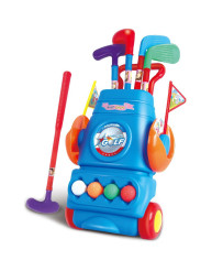 Woopie Golf Set + Wheeled Accessory Stand