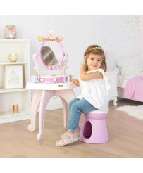 Smoby Disney Princessi tualettlaud 2in1 10 tarvikut