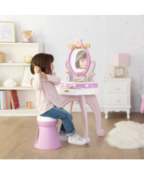 Smoby Disney Princessi tualettlaud 2in1 10 tarvikut