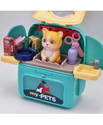WOOPIE Kitten Портативный салон красоты 2в1 в рюкзаке-транспортере