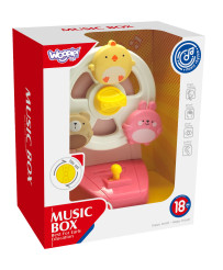 WOOPIE BABY Music Box Carousell Animals Hariv muusikaline mänguasi