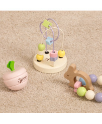 CLASSIC WORLD Pastellmootorite komplekt beebidele, esimesed mänguasjad sünnist