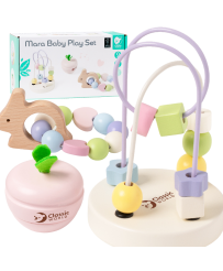 Набор моторчиков CLASSIC WORLD Pastel для малышей, коробка для первых игрушек с рождения