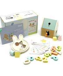 CLASSIC WORLD Pastel set for babies Box first learning toys from 12 to 18 months