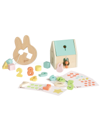 Набор CLASSIC WORLD Pastel Baby Set Box для первых обучающих игрушек от 12 до 18 месяцев