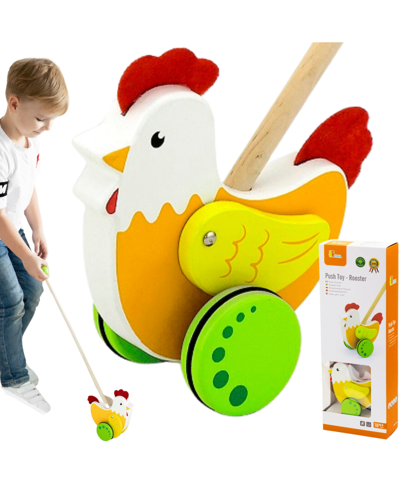 Viga Toys The Wooden Educational Pusher
