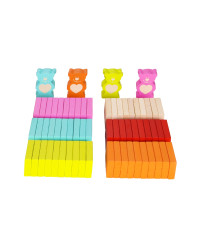 It's a wooden domino for children.