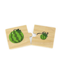 VIGA Wooden Jigsaw Puzzle Opposites