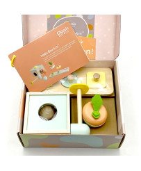 CLASSIC WORLD Pastel Education Kit for Children Box from 6 to 12 months
