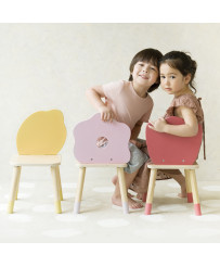 CLASSIC WORLD Pastel Grace Children's Chair 3 (Flower)