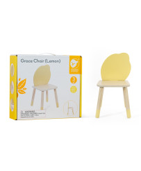 CLASSIC WORLD Pastel Grace Children's Chair 3 (Lemon)