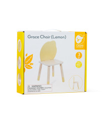 CLASSIC WORLD Pastel Grace barošanas krēsls bērniem 3+ (citronu)