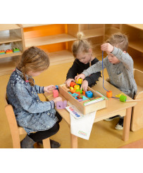 MASTERKIDZ Liela koka vītnes Montessori kurpju aukla