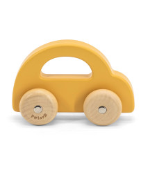 VIGA PolarB Wooden Push Car Yellow