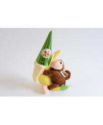 Plush Monkey Art.220101 Augstvērtīga mīksta plīša rotaļlieta 22cm