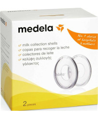 Medela Shells Art.008.0240 Piena savācējuzlikas, silikona, 2 gab.