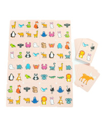 The game Touch it! Touch and Guess. Animals