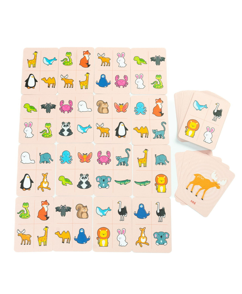 The game Touch it! Touch and Guess. Animals