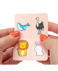 The game Touch it! Touch and Guess. Animals