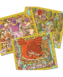 MUDUKO Board Game In Fairyland. Family perceptiveness game 5+