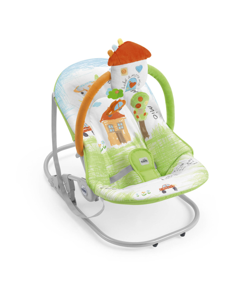 Cam  Giocam Art.S362-T222 Augstākas kvalitātes mazuļu šūpuļkrēsliņš